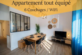 Fully equiped wifi apartment sleeps 6